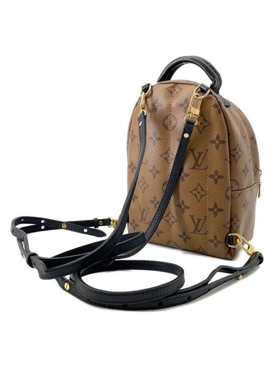Louis Vuitton Backpack Monogram Reverse Palm Spring Mini Noir Black main image 4